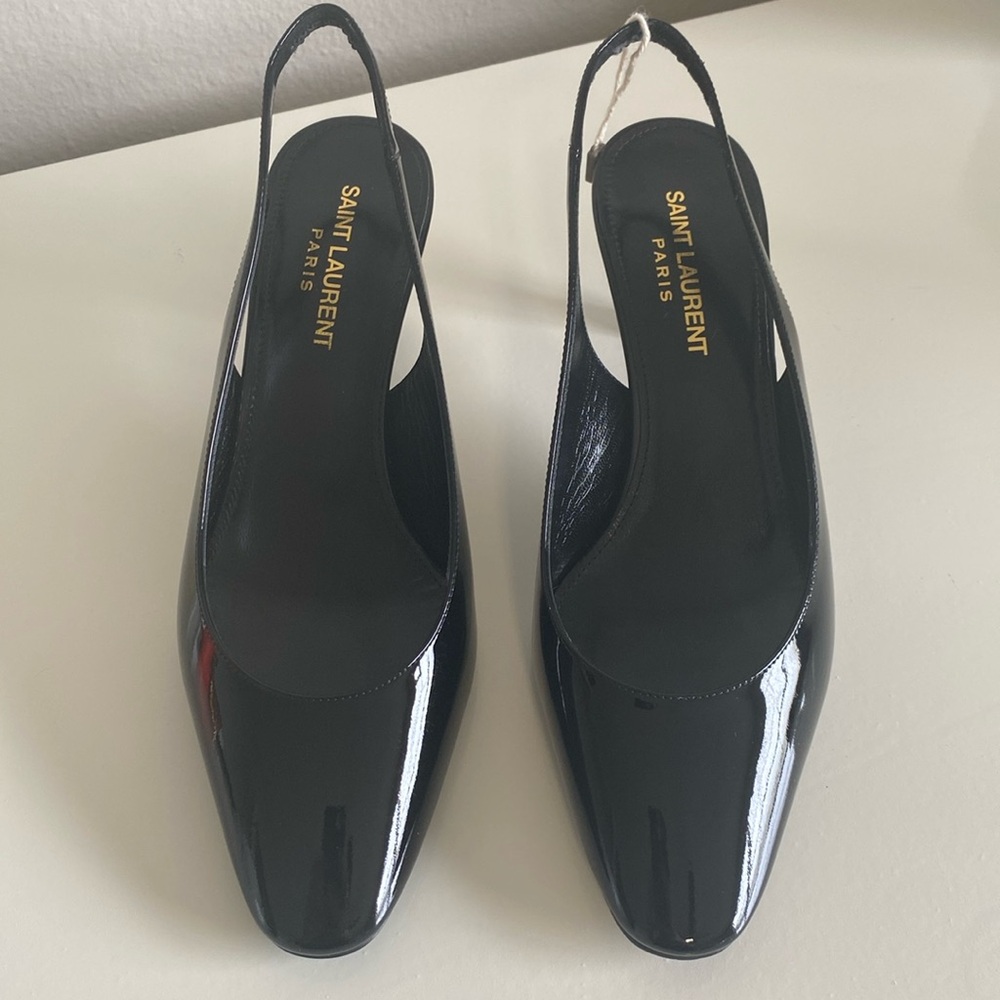 NWT Saint Laurent Slingback heels
